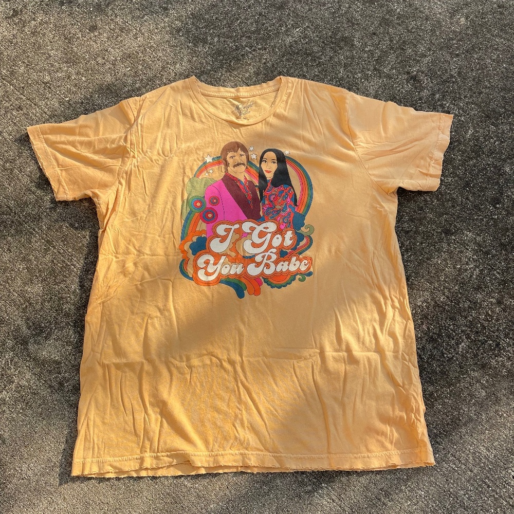 Sonny and Cher Vintage Shirt